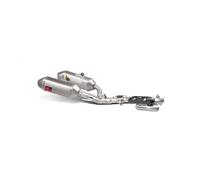 SCARICO COMPLETO RACING AKRAPOVIC FULL TITANIO PER HONDA CRF 250 R 2016-2017