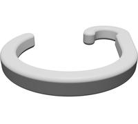 S-Hook for Rubbermaid Wire Shelves Heavy-Duty with Snap-Lock Design