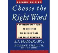 S I Hayakawa Choose The Right Word (Tascabile)