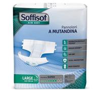 S.i.l.c. Pannolino Mutandina Air Dry Soffisof Super L 15 Pezzi