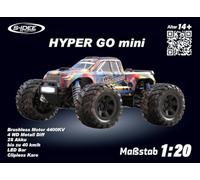 s-idee MJX 20208 RC Car 1:20, camion fuoristrada ad alta velocità, fino a 40 km/h