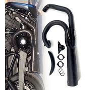 S&istema Di Scarico Moto Nero Per D&avidson Night Rod V-Rod Muscle Luther 2003 2004-2021 2 In 1 Accessori Silenziatore