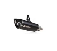 S-IT125SO1-HRTBL - Terminale Scarico Akrapovic Nero Italjet Dragster 125 / 200