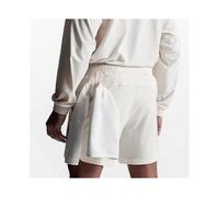 (S,Ivory white)Men's Gym Shorts 5" Yoga Shorts Inner Closure Drawstring With Back Pocket Yoga Workout Pickleball Shorts Camouflage Sports Activewear