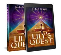 S J Savage Lily's Quest - Beyond the Thin Veil of Paralell Di (Copertina rigida)
