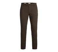 S JPSTMARCO JJCONNOR AKM Noos Pantaloni Chino da Uomo, Seal Brown/Detail:Solid, 30/32, Seal Brown/Dettaglio: Solido, 30W x 32L