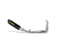 S-K10R8-ZC AKRAPOVIC Scarico completo carby non omol. KAWASAKI Z1000/SX 14-19