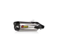 AKRAPOVIC Slip-on Line silenziatore Titanio, carbonio o acciaio inossidabil