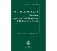 S. Kessler-Mesguich La langue des sages (Tascabile)