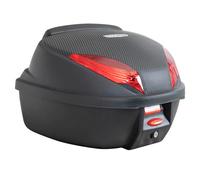 S-Line Top case TEKNIX 35 L per moto e scooter Nero/Carbonio