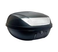 super prezzoBAULETTO SCOOTER MOTO 52 LITRI UNIVERSALE COMPLETO PIASTRA NERO ...