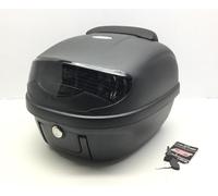 S-Line Bauletto Moto 29L, Nero Opaco, 40x40x31cm, con Piastra, Schienalino e Maniglia