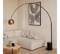 s.luce Ball Design Lampada Arco da Terra Marmi Metallo 40W E27 IP20