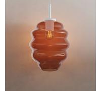 s.luce Echos Lampada Sospensione In Vetro 150 cm Bianco
