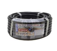 S&M 012129 - Tubo Polietilene irrigazione, 20 x 6 ATM - 25 m, Colore: Nero