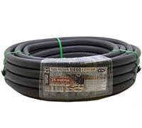 S&M 012181 - Tubo Polietilene irrigazione, 32 x 6 ATM - 25 m, Colore: Nero