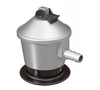S&M 321818 Regolatore Gas Butano con Valvola di Sicurezza Grigio Standard