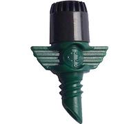 S&M 543494 - Microdiffusore con angolo di irrigazione 360° e portata 60 L/h | Borsa con 100 unità | Portata fino a 5 metri | Connessione 4 mm diametro | Colore verde e nero