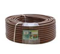 S&M 544316 - Tubo Flessibile per irrigazione con gocciolatori integrati, 16 mm, 0,33 m x 100 m, Colore: Marrone