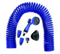 S&M 590030 - Tubo Eva Travi 15 m, 8 funzioni e Supporto, Colore: Blu