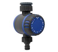 S&M 590092 - Timer meccanico da 1 a 120 minuti | Funziona senza batterie | Facile da usare, resistente e molto intuitivo | con ingresso filettato H 3/4" - 1" e uscita M 3/4" | Pressione fino a 12 bar