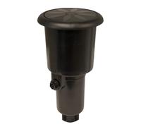 S&M 590191 - Irrigatore pop-up ad impatto con arco di irrigazione regolabile da 0 a 360° | Portata regolabile tra 7,6 e 13,7 metri di distanza | Alloggiamento e coperchio resistenti ai raggi UV