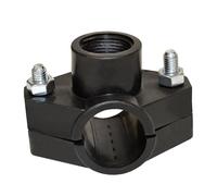 S&M 725913 - Collare Semplice Ø 20 mm con Attacco filettato Femmina 1/2" | Ideale per derivare Tubi di irrigazione sepolti o per posizionare irrigatori o diffusori