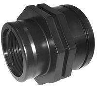 S&M 726118 Manicotto Ridotto H-H 1" x 3/4", Nero