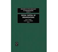S.M. Gabbay Social Capital of Organizations (Copertina rigida)