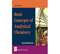 S. M. Khopkar Basic Concepts of Analytical Chemistry (Copertina rigida)