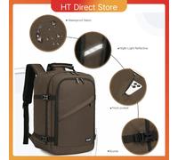 S/M/L Borsa da cabina Kono minimalista, leggera, compatibile con bagaglio a mano Ryanair, zaino da viaggio, 20L-38L MULTI S (40x20x25 cm)
