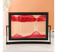 S M L Orologio Sabbia Rotante In Vetro Quadro Home Display NEW