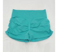 S M L senza Cuciture Allenamento Pantaloncini per Donne High Rise Mozzicone