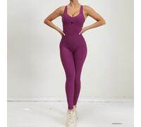 S M L Sexy Cross Backless Unitard Da Palestra Yoga One-Piece Per Donne NUOVO
