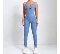 S M L Sexy Cross Backless Unitard Da Palestra Yoga One-Piece Per Donne NUOVO