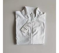 S M L SPORTS Running Maniche Lunghe Standing-Collar Zip Palestra