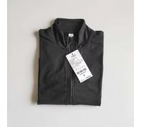 S M L SPORTS Running Maniche Lunghe Standing-Collar Zip Palestra