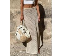 S M L Versatile Maglia Spiaggia Mezza Gonna Sexy Estate Bagno Bikini Prendisole