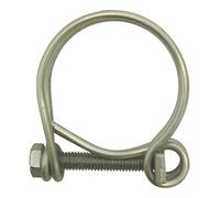 S&M M S & 551819-Fascetta a Doppio Filo, 25 a 29 mm, Confezione da 2 Pezzi