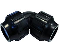 S&M Raccordo - Gomito 90 °, 32 mm, Colore: Nero