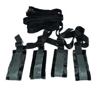 Kit bondage per letto S&M (nero)