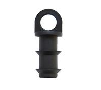 S&M Tappo Final - Goccia 16 mm, Blister 3 Pezzi, 2 x 8.5 x 12 cm, Colore: Nero