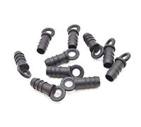 S&M Tappo Final - Goccia 16 mm, Blister da 10 Pezzi, 4.5 x 8.5 x 12 cm, Colore: Nero