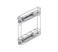 S/MARCA Suprastar PORTABOTTIGLIE, 4 bottiglie, dimensoni: L 49,5 cm, A 10,6 cm, P 47,5 cm, Argento, classe -