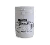 S.MARTINO - Colorante per Uso Alimentare Colore Verde, 1 Barattolo da 250 gr, ideale per il Settore del Catering e della Grande Ristorazione, Made in Italy
