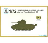S-Model 1/72 Matilda Mk II CS (2 Kit Per Scatola)