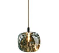 s Modern Crystal Small Nordic Personality Simple Single Head Indoor Led Decor Light for Bar Restaurant Bedroom Living Room Luminaire/Green (Green)