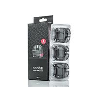 S-mok Nord 4 RPM2 Cartuccia vuoto 4,5 ML (Confezione da 3) cartuccia di ricambio Fit Resistenze RPM2 Coil per Kit Nord 4 Originale Nord 4 RPM2 Empty Cartridge - senza nicotina