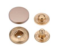 S Molla Bottoni Automatici 10 - 15mm Rotondo per Pelle Fai da Te 10 - 100pcs Set