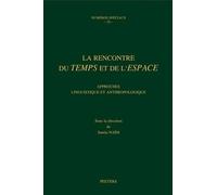 S. Naim La Rencontre du Temps et de L'espace. Approches Linguistique (Tascabile)